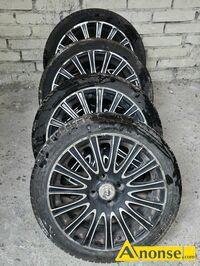 Anonse KO�A RIAL, Sprzedam komplet alufelg Rial (czarne, u�ywane) z oponami wielosezonowymi Sunny 195/45/16. Opony maj� przebieg do 3000 kilometr�w