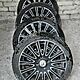KO�A RIAL, Sprzedam komplet alufelg Rial (czarne, u�ywane) z oponami wielosezonowymi Sunny 195/45/16. Opony maj� przebieg do 3000 kilometr�w