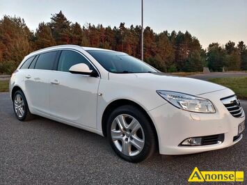 Anonse OPEL INSIGNIA, 2010r./VIII, 2cm<sup>3</sup>, 140KM, diesel, kombi, 248,326km, bia�y, metalik, poduszki powietrzne, 8xPP, elektryczne szyby prz�d, ty� (