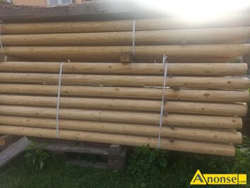 Anonse S�UPKI TOCZONE, Witam Oferuj� s�upki toczone. W �rednicy od 4 do 14 cm �rednicy W d�ugo�ci od 1 do 4 m Ceny za metr bie��cy danej �rednicy: