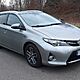TOYOTA AURIS II, 2014r., 1.800cm<sup>3</sup>, 99KM, hybrydowy, kombi, 173.300km, szary, metalik, blokada skrzyni bieg�w, ABS, immobiliser, ASR, autoala