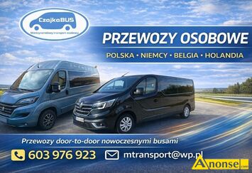 Anonse TRANSPORT, osobowy, na terenie zagranicy, BIA�YSTOK
