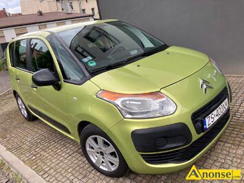Anonse CITROEN C3 PICASSO, 2009r./X, 1.497cm<sup>3</sup>, 68KM, 16V, benzyna, hatchback, 229.000km, zielony, metalik, poduszki powietrzne, 4xPP, elektryczne s