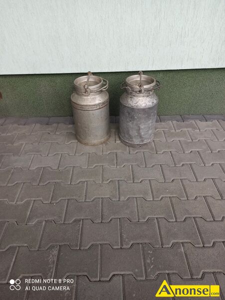 BA�KI  NA MLEKO opis dodatkowy: 2szt.-20l stan przedmiotu transakcji: stan bardzo dobry