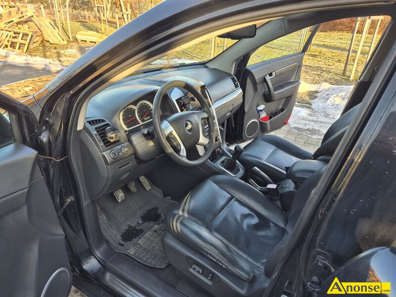 CHEVROLET  captiva , 2006r., 2.000cm<sup>3</sup>, 150KM, 16V , diesel, 230.000km, czarny, metalik bezpiecze�stwo: poduszki powietrzne komfort: szyberdach, elektryczne szyby informacje dodatkowe: liczba drzwi 5 drzwi (5D) 5 drzwi (5D) opis dodatkowy: Zapraszam do kontaktu. 
712;037574 stan przedmiotu transakcji: stan bardzo dobry - image 1