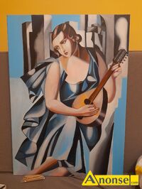 Anonse - DEKORACJA ŚCIENNA, https://allegro.pl/oferta/tamara-lempicka-kobieta-z-tamburynem-rekodzielo-50-na-70-cm-obraz-18366891261 Obraz jest ręczni Anonse DEKORACJA ŚCIENNA, https://allegro.pl/oferta/tamara-lempicka-kobieta-z-tamburynem-rekodzielo-50-na-70-cm-obraz-18366891261 Obraz jest ręczni