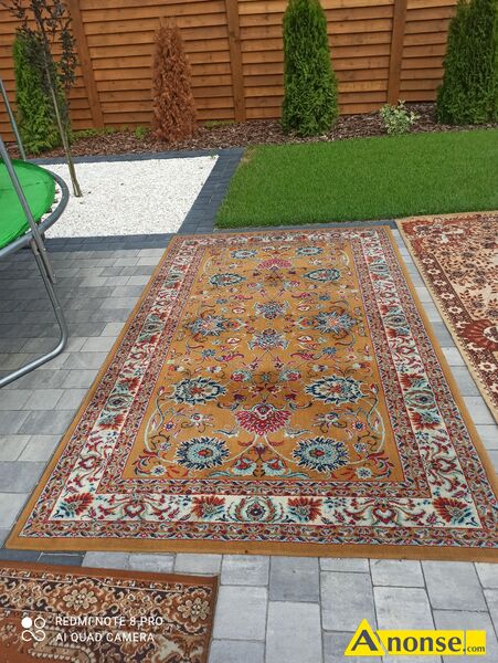 DYWAN , u�ywany opis dodatkowy: we wzory tureckie o wymiarach1,50 x 2,50m i 2 x 3m stan przedmiotu transakcji: stan bardzo dobry