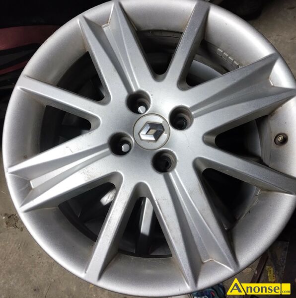 FELGI  opis dodatkowy: Sprzedam komplet felg aluminiowych 17 cali do renault 4x100 stan przedmiotu transakcji: stan dobry - image 1