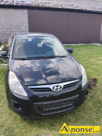 Anonse HYUNDAI I20, 2011r., 1.400cm<sup>3</sup>, turbo diesel + intercooler, 1.234.570km, HYUNDAI I20 1,4 CRDI wszystkie czesci ceny od 50zl, c.1.000z�. KIELC
