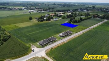 Anonse KALIN�WKA GMINA G�USK, dzia�ka 1305m<sup>2</sup>, rolno-budowlana, spokojna okolica, druga w pasie zabudowy, atrakcyjne po�o�enie, pr�d, woda, Na sprze