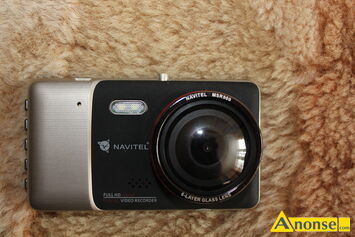 Anonse KAMERA SAMOCHODOWA, NAVITEL, Kamera samochodowa NAVITEL MSR900, Full HD kompletna, z przewodem i uchwytami + karta pami�ci MicroSD 128 GB. C