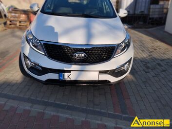 Anonse KIA SPORTAGE, 2015r./V, 1.600cm<sup>3</sup>, 132KM, 16V, benzyna, pick-up, 58.000km, bia�y, per�a, ABS, ASR, autoalarm, Mul-T-Lock, poduszki powietrzne
