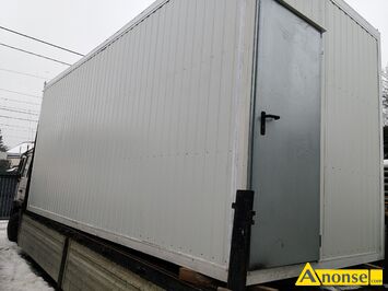 Anonse KONTENER 10m<sup>2</sup>, Kontener ma�o u�ywany, prawie nowy, stan bardzo dobry., c.14.500z�. WARSZAWA