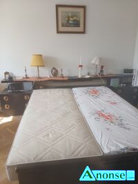 Anonse - ŁÓŻKO, kolor czarny, używane, łóżko o wymiarach 2,33x1,68/ powierzchnia spania 1,60x2,0, półka za łóżkiem wraz z szafkami 3,0 m, 4 materace, Anonse ŁÓŻKO, kolor czarny, używane, łóżko o wymiarach 2,33x1,68/ powierzchnia spania 1,60x2,0, półka za łóżkiem wraz z szafkami 3,0 m, 4 materace,