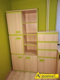 Anonse MEBLE, u�ywane, m�odzie�owe, na wysoki po�ysk, Sprzedam komplet mebli dzieci�cych/m�odzie�owych Id�czak Meble – model Klaudiusz. W zestawi
