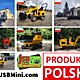 MINIKOPARKA, �adowarka Koparka Wozid�o Osprz�t - NOWE 2025 - Prosto od Producenta JSB MINI POLSKA - CENY JU� OD 18950 z�. Netto za Mini Wozi