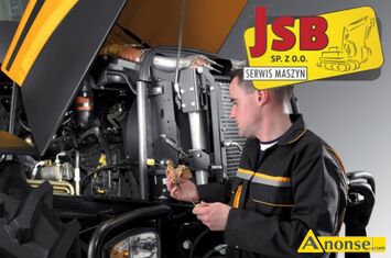 Anonse NAPRAWA, MOBILNY SERWIS MASZYN BUDOWLANYCH JSB Specjalizujemy si� w naprawach i bie��cym utrzymaniu sprawno�ci technicznej maszyn budowlanyc