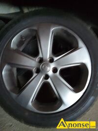 Anonse OPEL MOKKA, Sprzedam aluminiowe felgi 18wraz z oponami 4 szt do Opla Mokki, stan bardzo dobry, c.700z�. PRZYSUCHA