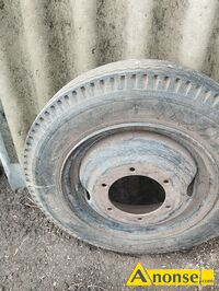 Anonse Opona 6,50 - 20 w k�plecie felg�, Opona z felg� 6,50-20, c.150z�. D�BOWOLA