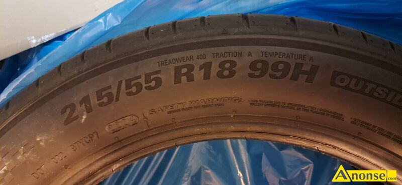 OPONY  KUMHO  ECSTA 215/55R18 opis dodatkowy: Sprzedam opony Kumho Ecsta -letnie . 215/55R18. Opony nowe rocznik 2024. Cena za komplet - 4 szt. 600 z�. stan przedmiotu transakcji: stan idealny - image 1