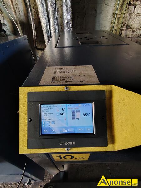 PELET  opis dodatkowy: Witam.
Mam do sprzedania piec pelletowy firmy ,,Z�biec