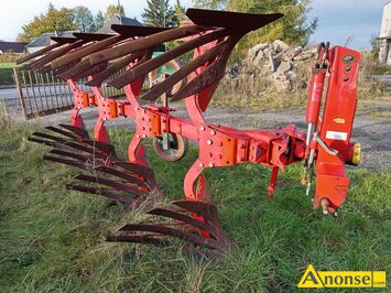 Anonse P�UG, 4 skibowy a�urowy Vogel Noot, regulowana szeroko�� orki od 30-45cm, na skib� k�ko z boku p�uga przesuwne ustawianie, co umo�liwia odo