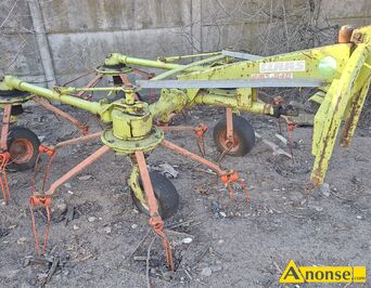Anonse PRZETRZ�SARKA, Na sprzeda� przetrz�sacz (karuzela) Claas W 540. Maszyna sk�adana, na szerokim kole – stabilna i wygodna w transporcie. Sta