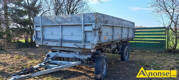 Anonse PRZYCZEPA, Ruska, rolnicza, Przyczepa rolnicza wywrotka na trzy strony, �adowno�� 4,5 tony, stan bardzo dobry, c.19.000z�. STRYJNO KOLONIA t