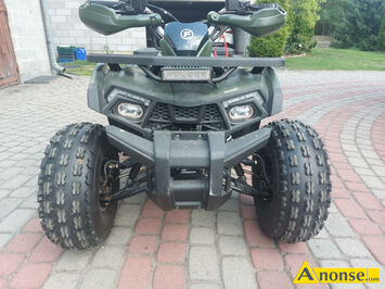 Anonse QUAD, 2021r./XI, 125, 12KM, 100km, zielony, quad, Jak nowy bardzo ma�o u�ywany, stan bardzo dobry, c.4.250z�. KOWALA-KOLONIA