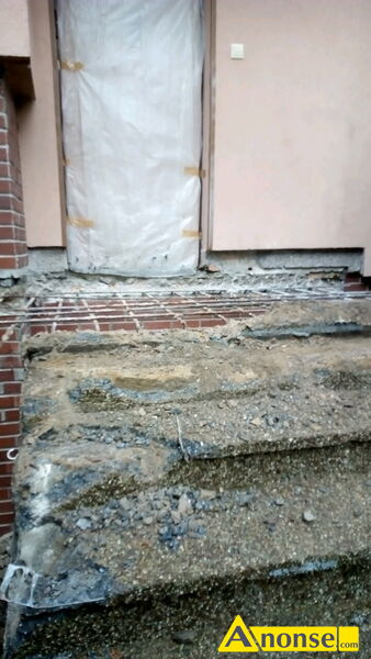 ROZBI�RKA  opis dodatkowy: ROZBI�RKI MA�E r�ne. Kompleksowe Realizacje. Kom�rki.Wiaty.Budynki Gospodarcze.Gara�e-(drewniane.Murowane.Metalowe).Tarasy Ogrodowe.Ogrodzenia r�ne.Podmur�wki Ogrodzeniowe.Rozbi�rki Baraki budowlane.Kioski.Rozbi�rki ALTANKI na dzia�kach.Dzia�ki ROD.Podstawy pod ALTANKI. Rozbi�rki Wiaty �mietnikowe i Wiaty Przydomowe r�ne.Rozbi�rki Nawierzchnie Kostka brukowa.P�yty EKO a�urowe.P�ytki chodnikowe.Rozbi�rki Stodo�y.Szklarnie i inne Lekkie r�ne Konstrukcje.Rozbi�rka Stare i Uszkodzone Zbiorniki r�nego typu na Szambo.Rozbi�rki P�oty budowlane.P�oty Siatka Zwyk�a.Siatka Le�na.P�oty.drewniane.P�oty Metalowe.P�oty Murowane.Rozbi�rki na zewn�trz domu - chodniki.Opaski przy domu.Tarasy Betonowe Ogrodowe.Schody betonowe na zewn�trz.Murki. Wykonujemy Solidnie.d�ugoletnie do�wiadczenie.Szeroki Zakres Prac.Warszawa i okolice. Tel.732 739 426


 - image 1