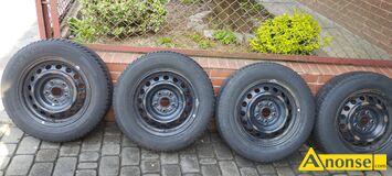 Anonse KO�A, Komplet 4 opon letnich 15 cali na stalowych felgach z czujnikami ci�nienia, opony Kormoran Road Performance 195/65 R 15 91H, data prod