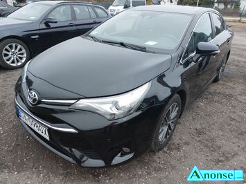 Anonse TOYOTA AVENSIS, 2015r., 1.800cm<sup>3</sup>, 147KM, benzyna, sedan, 145.000km, czarny, metalik, ABS, ASR, autoalarm, poduszki powietrzne, 1xPP, immobil