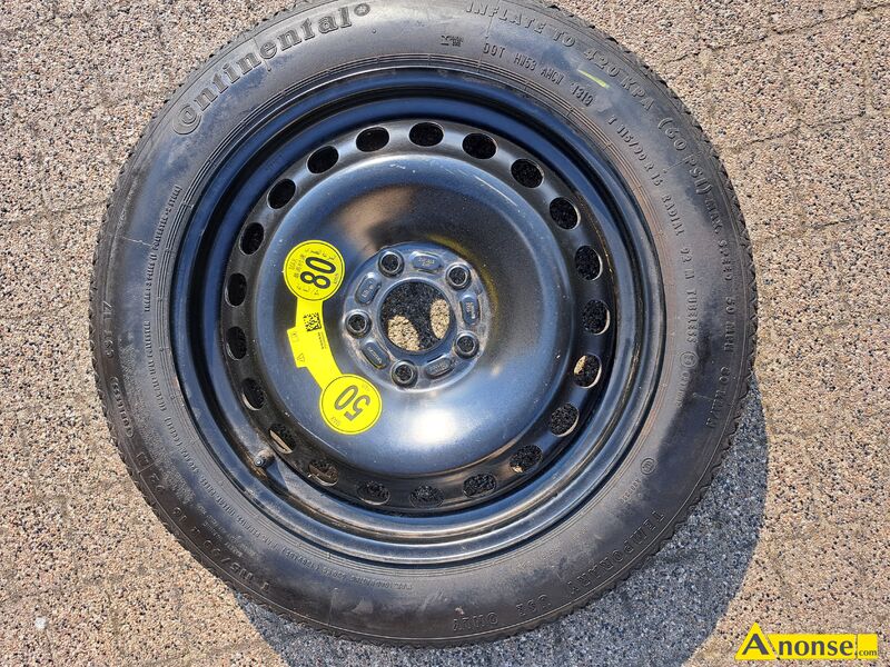 VOLVO  opis dodatkowy: Volvo Nowe ko�o zapasowe Continental 115/90/16 KO�O DOJAZDOWE 17'' VOLVO V70 S60 S80 stan przedmiotu transakcji: stan bardzo dobry
