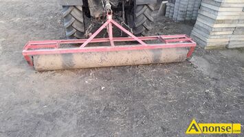 Anonse WAL G�ADKI LAKOWY, Uprawowy, Sprzedam wal g�adki ��kowy uprawowy 2.5m Zalewany woda, stan bardzo dobry, c.1.750z�. KAZIMIER�WKA 885-790-07