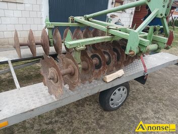 Anonse BRONA, Talerzowa, S�UPSK, Sprzedam bron� talerzowa famarol s�upsk 2,40 szeroko�ci 22 talerze, stan dobry, c.3.700z�. TOMASZ�W