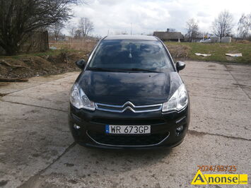 Anonse CITROEN C3, 2015r./XII, 1.199cm<sup>3</sup>, 82KM, benzyna, hatchback, 103.700km, czarny, per�a, ABS, poduszki powietrzne, 4xPP, system kontroli trakcj