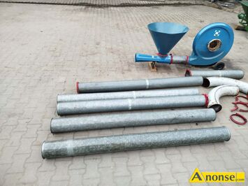 Anonse DMUCHAWA, do zbo�a 5,5kw kolana rury w zestawie spinki mo�liwo�� dowozu, stan bardzo dobry, c.3.600z�. MIRZEC