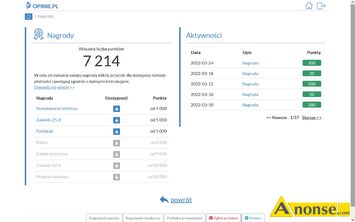 Anonse INNE, rencista, osoba niepe�nosprawna, Opinie.pl to polska strona internetowa, kt�ra istnieje od 2009 roku. Umo�liwia ona zarabianie pieni�d