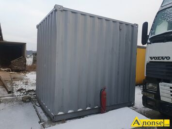 Anonse - KONTENER MORSKI, Kontener morski, HC10, wymiary 3,0 m x 2,40 m, stan bardzo dobry., c.9.500zł. WOLA MYSŁOWSKA Anonse KONTENER MORSKI, Kontener morski, HC10, wymiary 3,0 m x 2,40 m, stan bardzo dobry., c.9.500zł. WOLA MYSŁOWSKA