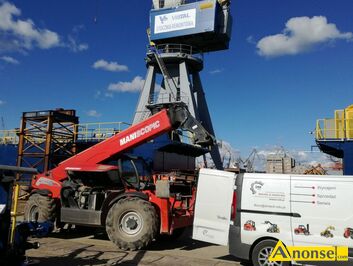 Anonse NAPRAWA, Serwis �adowarek teleskopowych, w�zk�w wid�owych i wiertnic Naprawy bie��ce, przegl�dy okresowe, przegl�dy konserwacyjne, rejestrac