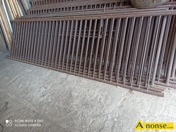 Anonse P�OTKI, metalowe o wymiarach 80cm x 2,80m, stan bardzo dobry, c.160z�/sz. KOZ��W