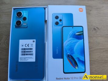 Anonse REDMI NOTE 12PRO 5G, Sprzedam telefon REDMI NOTE 12Pro 5G, w �wietnym stanie technicznym i wizualnym, stan idealny, c.520z� do uzg.. OSTROWI