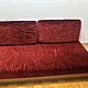 TAPCZAN, kolor bordowy, 1-osobowy, z pojemnikiem na po�ciel, u�ywany, Aksamitny, elegancki tapczanik dzieci�cy u�ywany, w bardzo dobrym stan