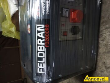 Anonse - AGREGAT, pr±dotwórczy, FELDBRAN FD2800R8, nowy, stan bardzo dobry, c.2.000zł. RADOM Anonse AGREGAT, pr±dotwórczy, FELDBRAN FD2800R8, nowy, stan bardzo dobry, c.2.000zł. RADOM