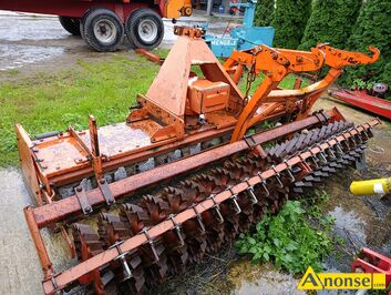 Anonse AGREGAT, uprawowy, Szer 2,5m hydropak, na no�ach, wa� krusz�cy, sprowadzony z niemiec, stan bardzo dobry, c.8.500z�. RAWICA NOWA 517-749-9