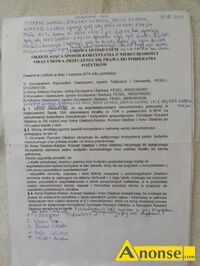 Anonse BARAK, dzia�ka 450m<sup>2</sup>, budowlano-rolna, pozwolenie na budow�, pr�d, gaz, mo�liwo�� przy��czenia wody, Do sprzedania: do sprzedania 50% dzia�k
