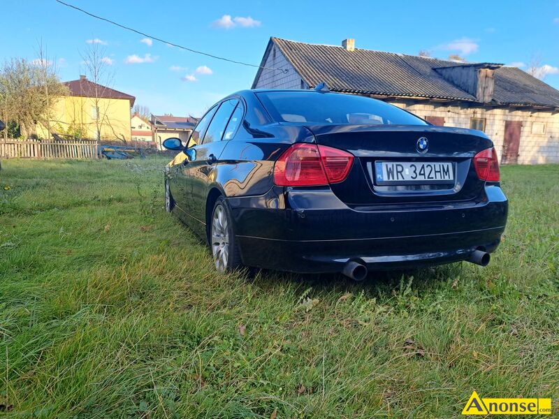 BMW  SERIA 3, 2007r., 3.000cm<sup>3</sup>, 306KM , benzyna, sedan, 135.000km, czarny, metalik bezpiecze�stwo: poduszki powietrzne, system kontroli trakcji, ASR, ABS komfort: szyberdach, elektryczne szyby, komputer pok�adowy, elektryczne lusterka, klimatyzacja automatyczna, regulacja �wiate�, regulacja kierownicy, elektryczna regulacja fotela, wspomaganie kierownicy, centralny zamek, automatyczna skrz. bieg�w wygl�d: halogeny, aluminiowe felgi informacje dodatkowe: liczba drzwi, elektroniczny wtrysk, wtrysk wielopunktowy, katalizator, bezwypadkowy, karta pojazdu 5 drzwi (5D) 5 drzwi (5D) audio samochodowe: radio opis dodatkowy: Sprzedam BMW serii 3 335i silnik 3 litrowy biturbo moc 306 KM przebieg 135000 ty� przegl�d
do 2027,elektryczne szyby, lusterka, szyberdach, fotele przednie ,pod�wietlane klamki, sk�rzana
tapicerka, automatyczna skrzynia �opatki do zmiany bieg�w, alufelgi opony zima -lato, klima
automatyczna dwu strefowa ,nawigacja, stan bardzo dobry gara�owany. stan przedmiotu transakcji: stan bardzo dobry - image 1