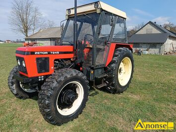 Anonse - CIĄGNIK, rolniczy, ZETOR, sprzedam zetora 7245 z turem trzysekcyjnym, stan dobry, c.72.000zł do uzg.. OKSA Anonse CIĄGNIK, rolniczy, ZETOR, sprzedam zetora 7245 z turem trzysekcyjnym, stan dobry, c.72.000zł do uzg.. OKSA