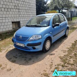 Anonse CITROEN C3, 2004r., 1.100cm<sup>3</sup>, benzyna, hatchback, 190.000km, elektryczne szyby prz�d (2xES), liczba drzwi: 5 drzwi (5D): 5 drzwi (5D), Wa�ny