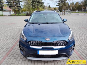 Anonse KIA Niro, 2019r., 1.600cm<sup>3</sup>, 141KM, hybrydowy, 100.000km, niebieski, metalik, system kontroli trakcji, immobiliser, ABS, automatyczna skrz. b